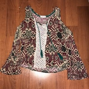Patterned Blouse